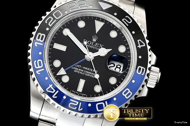 1020 Bright GMT Master II 116710BLNR SS SS Black KSF 627